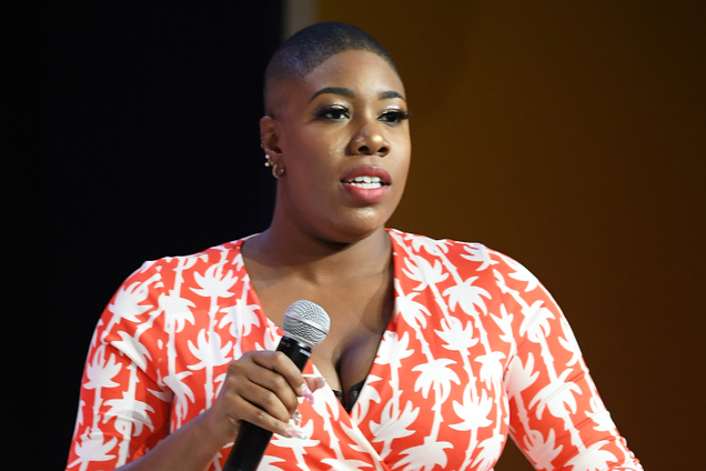 Symone Sanders speaks onstage during the 2018 Essence Festival presented by Coca-Cola at Ernest N. Morial Convention Center on July 6, 2018 in New Orleans, Louisiana.